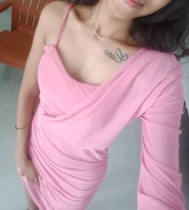 Pink Sexy One-piece Dress