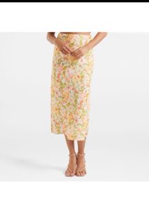 FOREVER NEW Floral Midi Skirt