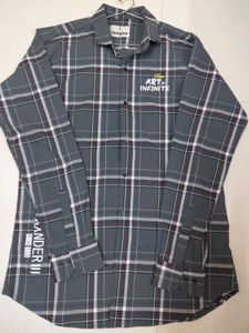 Stylish Gray Plaid Shirt