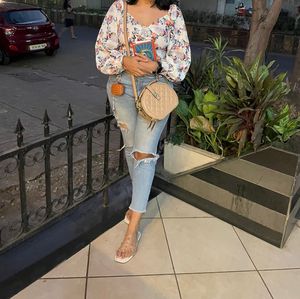 Ripped Denim Jeans