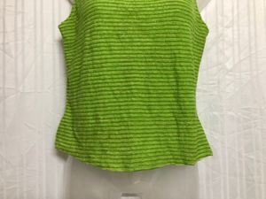 Fluorescent Green Sleeveless Top