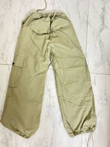 Beige Cargo Pants