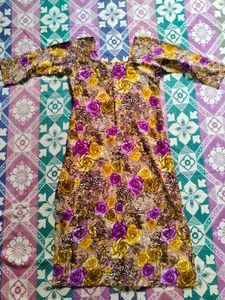 Vintage Floral Print Pajama Set