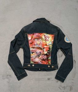 VTG Ecko red denim jacket