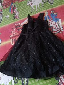 Elegant Black Short Dress