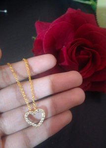 Minimial Aesthetic Artificial Heart Chain