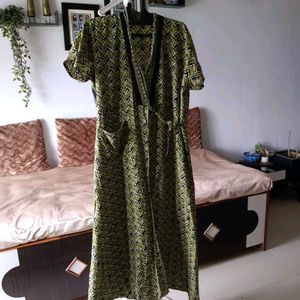 🛍️Patterned Green House Coat⭐⭐⭐⭐