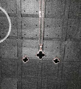 Clover Necklace &amp; Earring Set