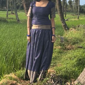 South Indian Pavada And Top