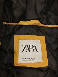 Zara Mens Trendy Mustard Jacket