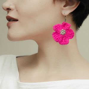 Crochet Flower Earrings