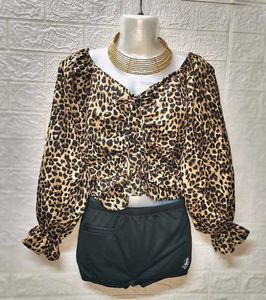 🐆 Cheetah Print Top Free Size