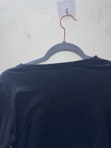 Black Crossover Top