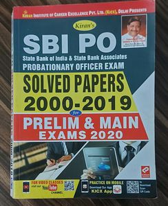 SBI PO Solved Papers Kiran Publication