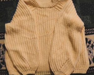 Mustard Knitted Sweater