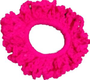 Blue &amp; Yellow Scrunchie
