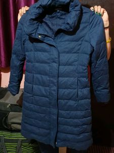 Navy Blue Puffer Coat