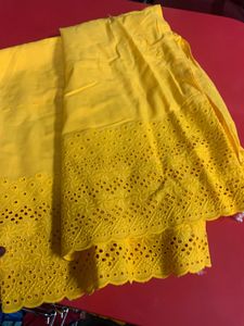 Yellow  Palazzo Rs 320 Today Offer📌
