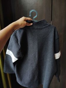 Stylish Black Graphic Top