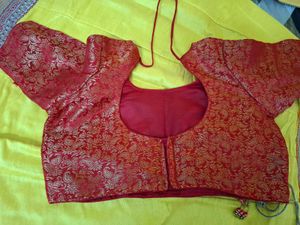 Bespoke Bridal Raw Silk Lehenga Bust 40 inch