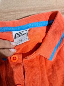 Orange Polo Shirt
