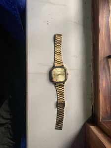 Casio Vintage Gold Watch