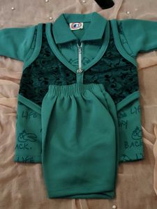 Cute Green Kids Outfit