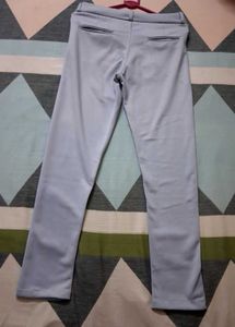 Light Blue Casual Pants
