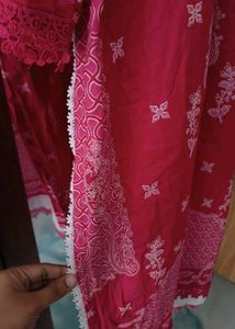 Pink Embroidered Kurta Set
