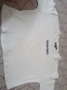 White 'Babygirl' Graphic Tee