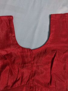 Formal Red Colour Blouse