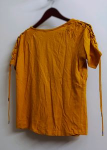 Roadster Mustard Trendy Tops
