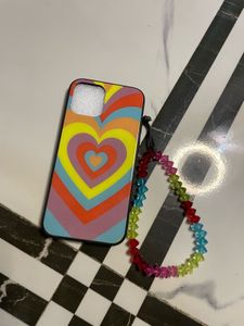 Colorful Heart I Phone 12 Case