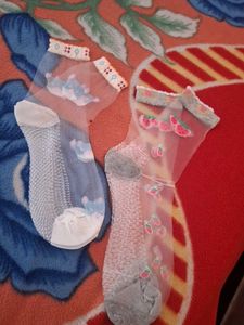 Cute Sheer Ankle Socks