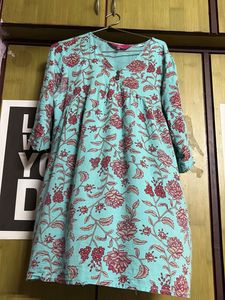 Floral Print Tunic Top