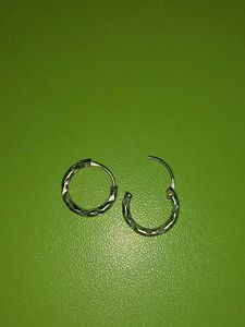 Silver Hoop Earrings