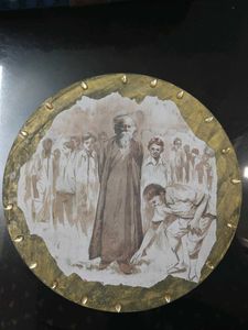 HandRabindranath Tagore Plate For House Decoration
