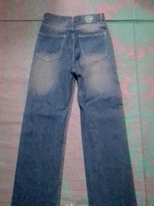 Wide Leg Denim Jeans