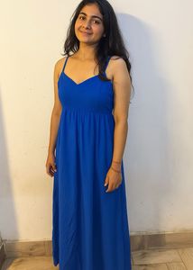 Blue Maxi Sundress