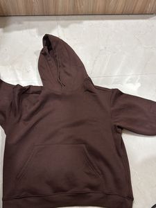 Brown Hoodie boxy fit