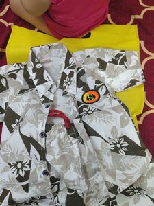 Cute Floral Boys Outfit