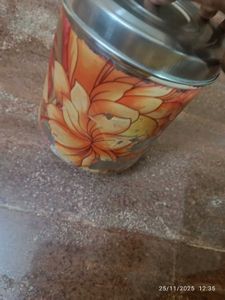 Floral Kitchen Container