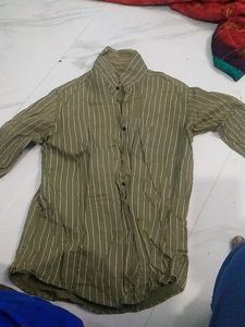 Greenish Lyning Shirt