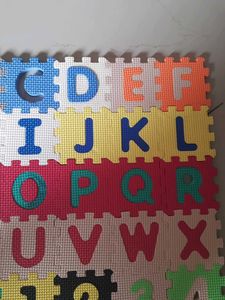 Puzzle Mat - Alphabets and Numbers