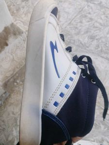 Blue &amp; White Sneakers 🧿