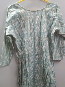 kurta for women ocean blue