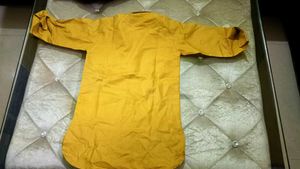 Mustard Kurta Pajama Set For Kid 4-6 Years