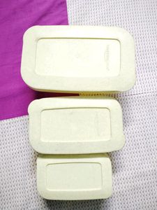 3 Airtight Containers Or Lunchbox