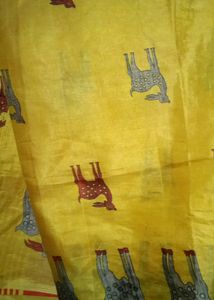 Beautiful Yellow 💛 Saree
