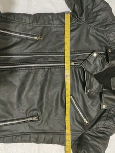 Black Biker Jacket 3